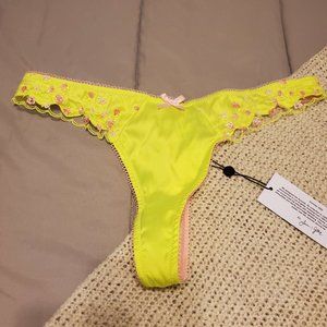 FLLxVS Wild Rose Thong Panty